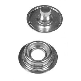 Button snap fasteners - Male part