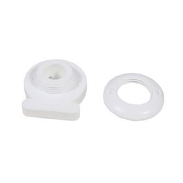 Fabric system / rigid lockable, white plastic Female part