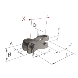 Cavaliers "classique" avec 1 axe - Monotoron