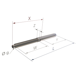 Simple threaded fitting