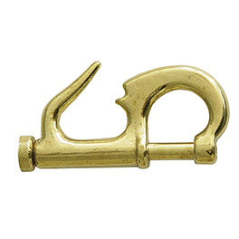 Forged brass piston hanks