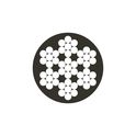 Cable inox 7 x 7 PVC gaine