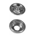 Button snap fasteners - female part