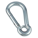 Mousquetons pompiers inox avec oeil