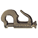 Swedish forged brass piston hanks