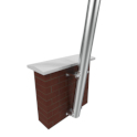 Base plate wall mounting long base