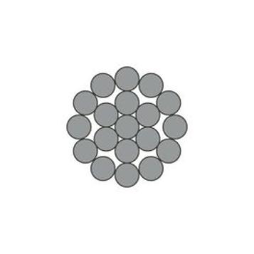 CABLE INOX AISI316 1X19 D3 BOBIN
