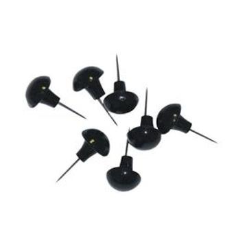 PUSH PIN NOIR *100PCS