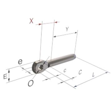 EMBOUT A OEIL CA D04 COMPACT